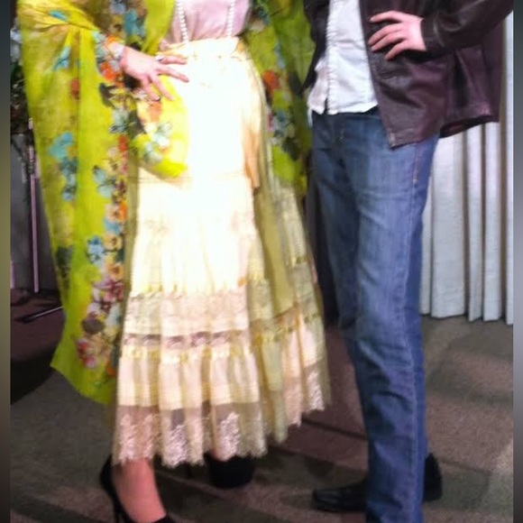 Woman BeBe skirt lace Cotton size extra small - Picture 7 of 7